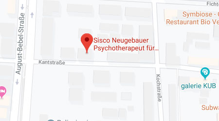 Standort auf der Karte, Kantstraße 13 Leipzig